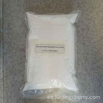 Insiñamiento de concreto Polectolilato Superplasticizer Powder